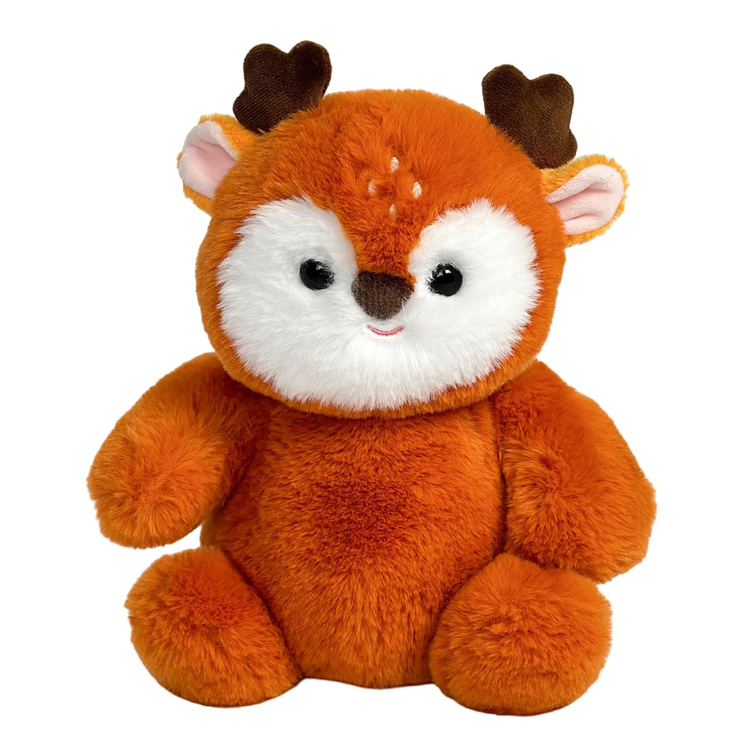 8inch Deer Stuffed Animal Stuffed Elk Plushie Toys Birthday for Kids Deer