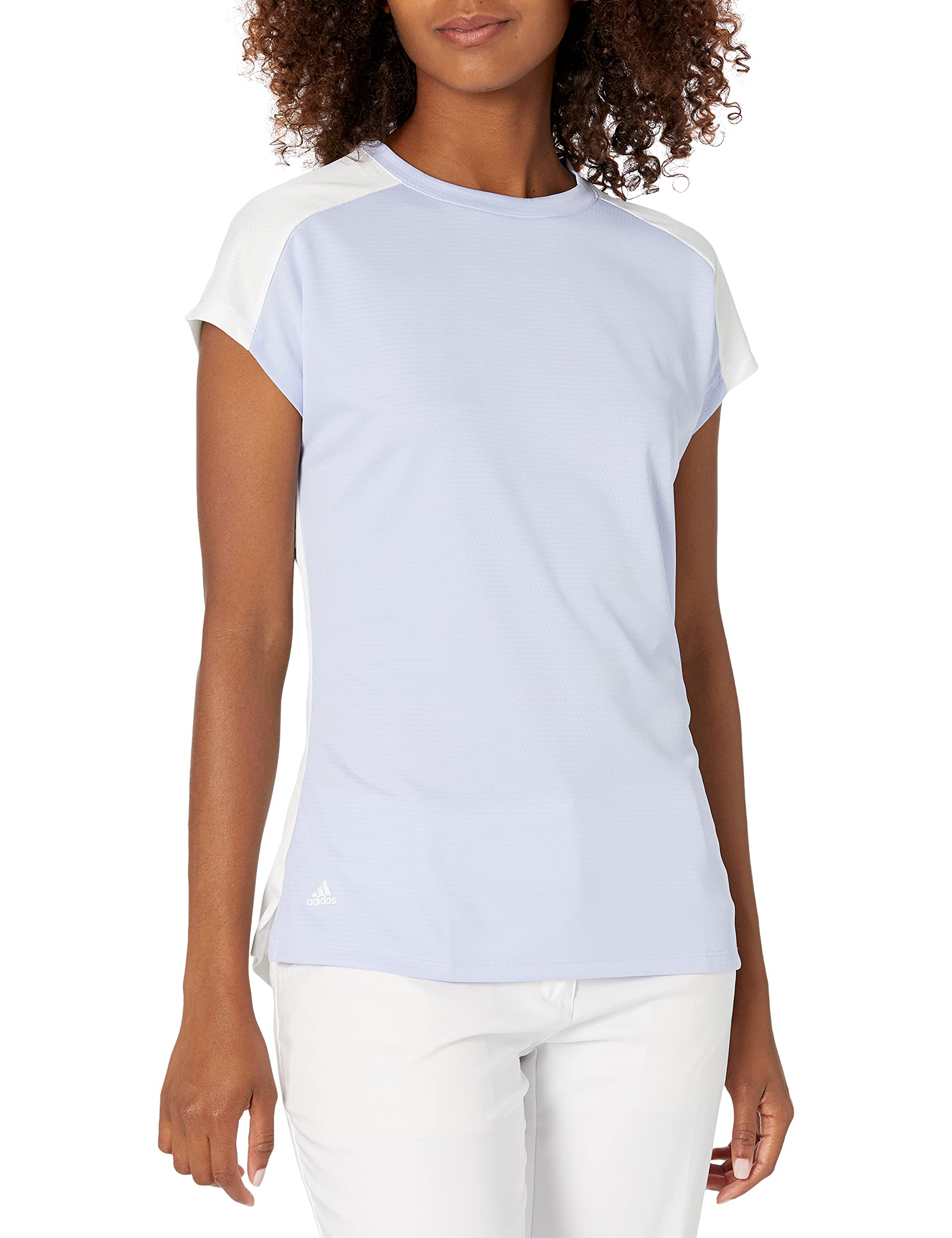 adidas Polo de Golf Primeblue Heat.rdy con Bloques de Color Camisas de Golf Mujer