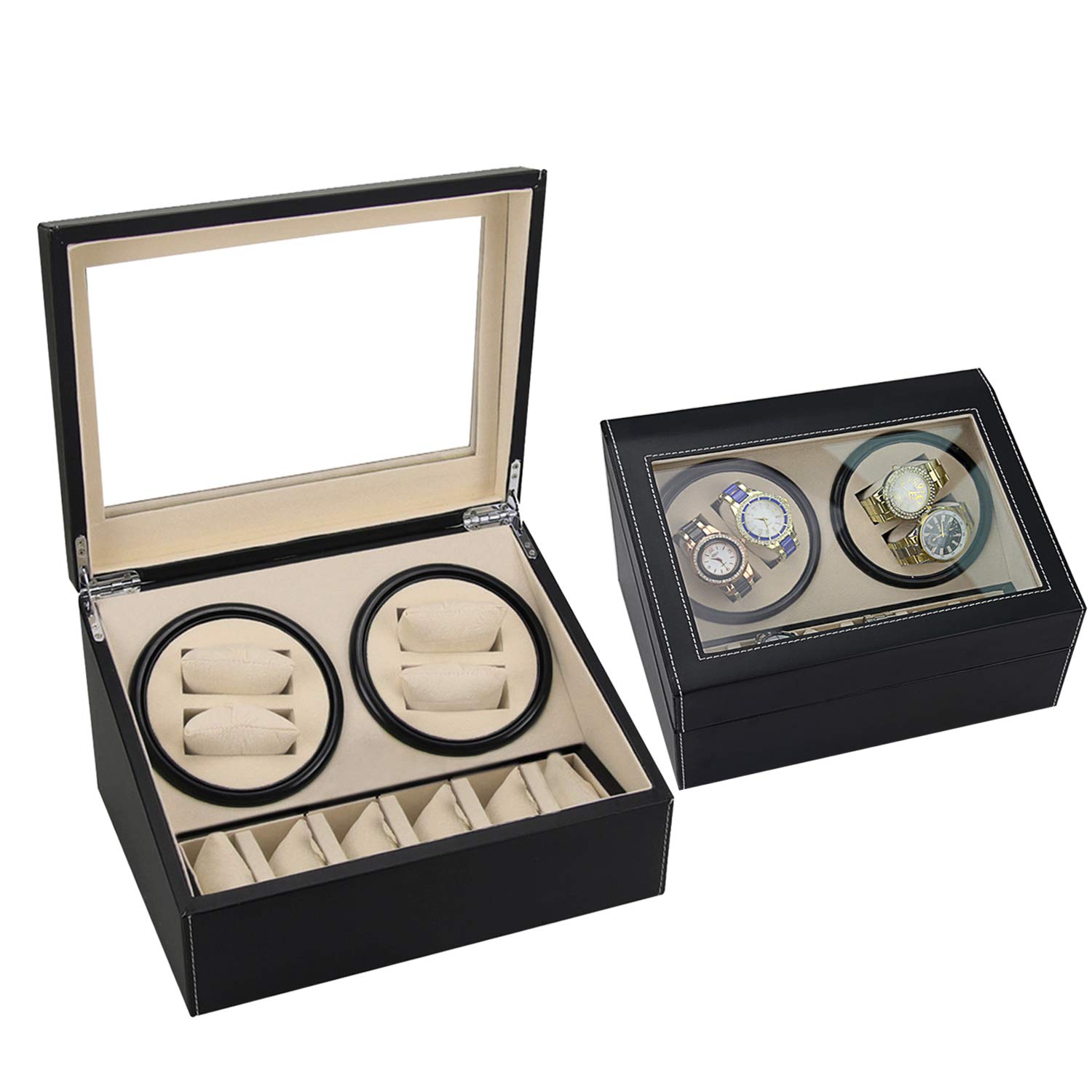 Buy Automatic Watch Winder Box for Rolex,DOTSOG Soft Watches Pillows