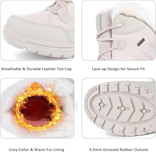 Miniatura 5 de Botas de nieve impermeables para mujer