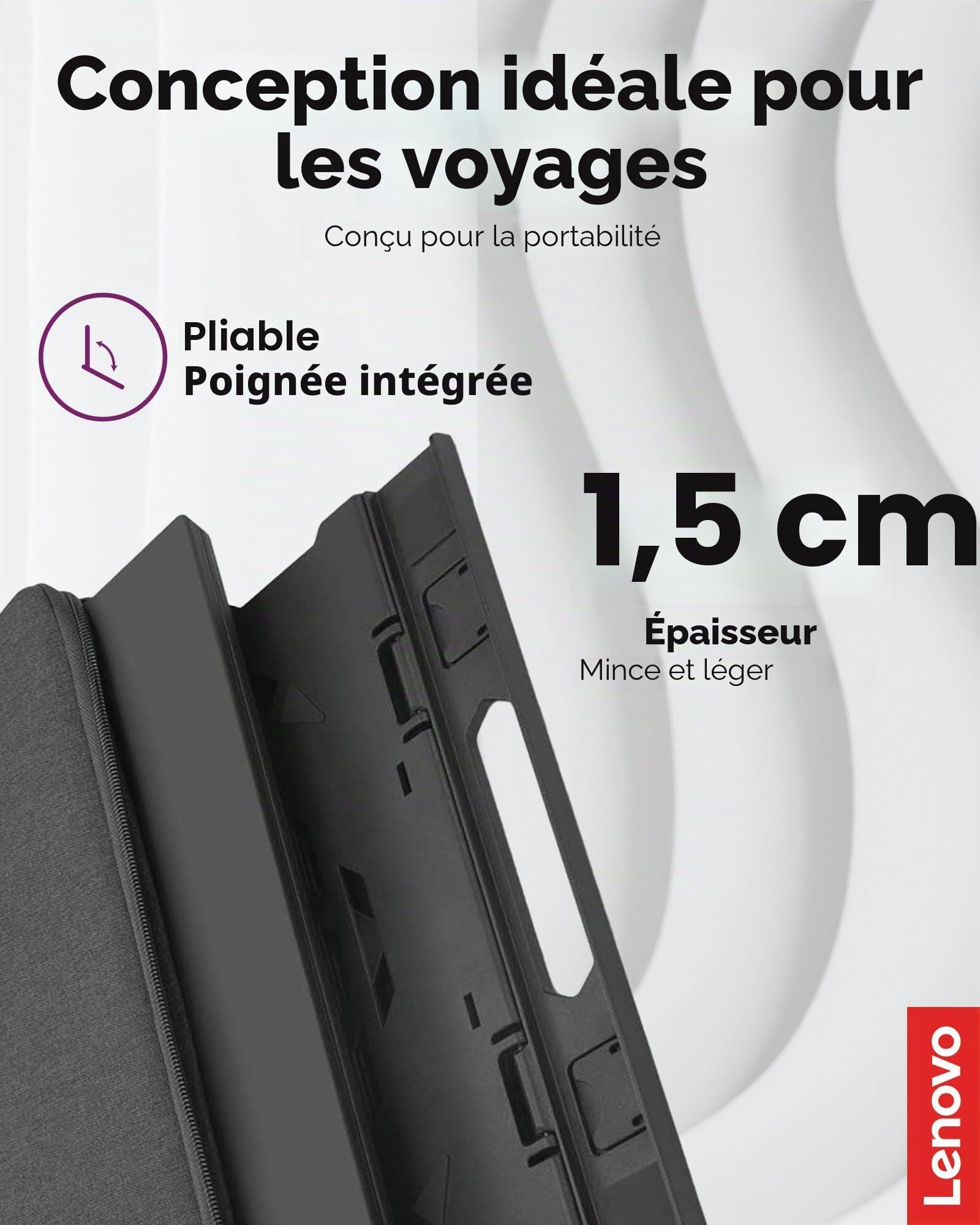Lenovo Support 2 en 1 pour Ordinateur Portable GXF0X02619