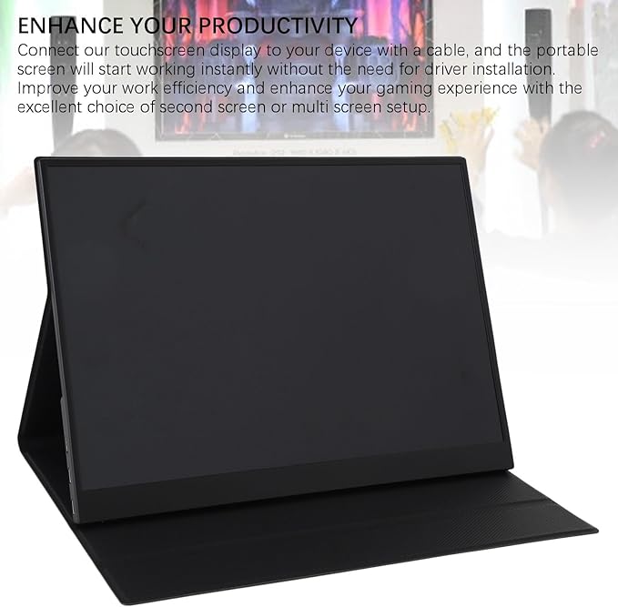 Monitor Extensor Portátil 14 Pulgadas 2K Pantalla Táctil con miniatura 7