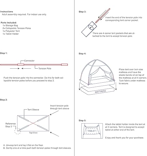 Miniatura 9 de Tienda de campaña de unicornio rosa para niñas, tienda de campaña tamaño individual, tienda de campaña de ensueño mágico contando números con