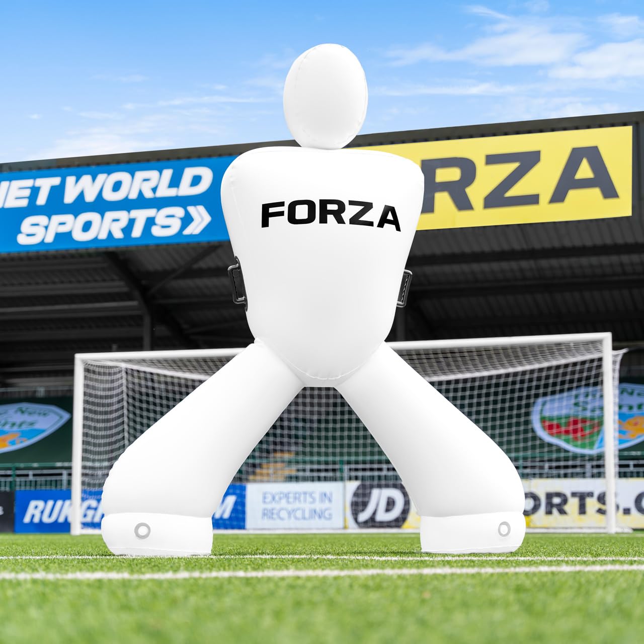 FORZA Manichini Gonfiabili Calcio [4x Colori] |In PVC – Per Sessioni Da Allenamento