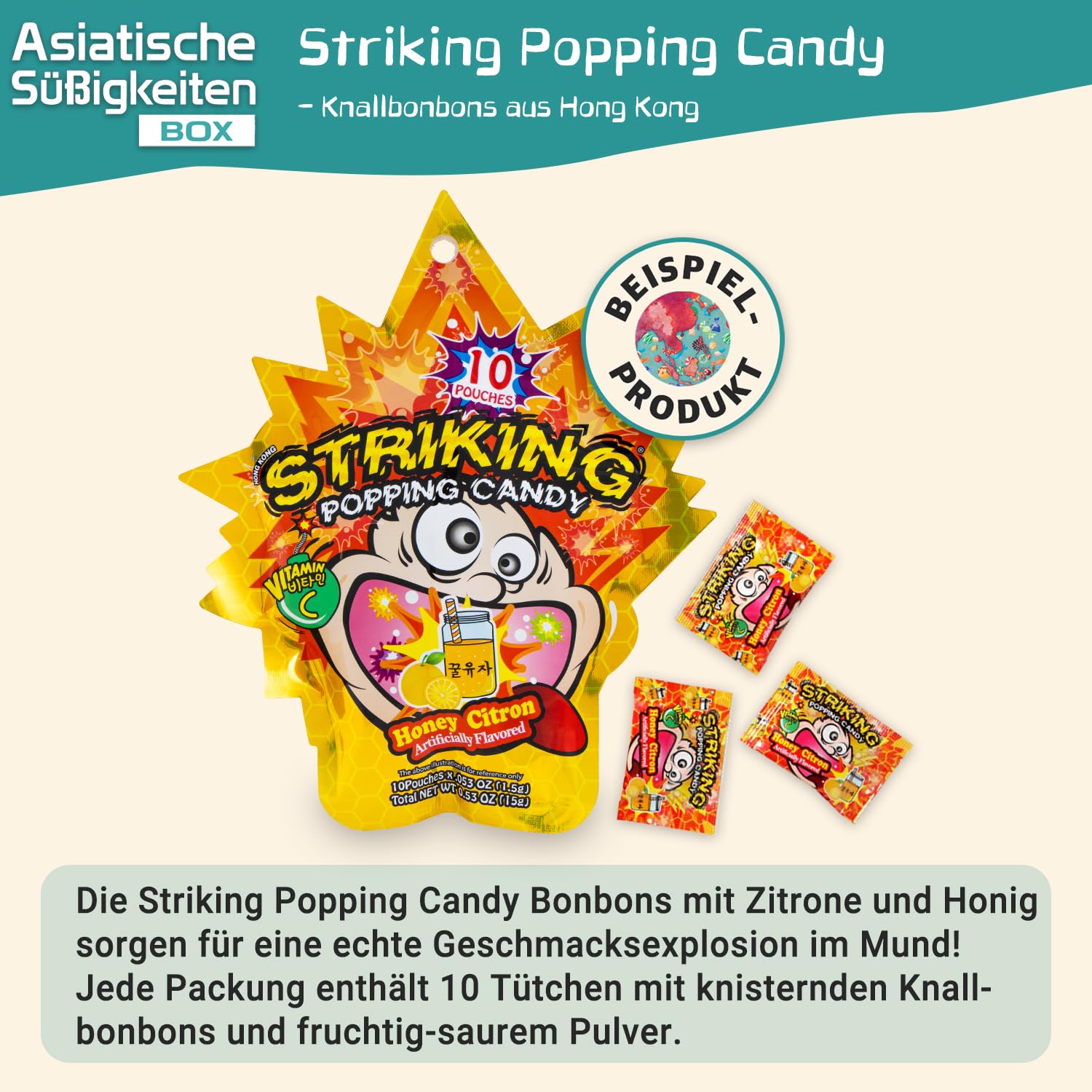 Asiatische Süßigkeiten Box mit über 30 Snacks - Asia Candy Mix mit Chips, Schokolade, Crackern und Keksen aus Korea, Taiwan, Japan, China, Thailand, Indien uvm. - Probierbox Spezialitäten aus Asien