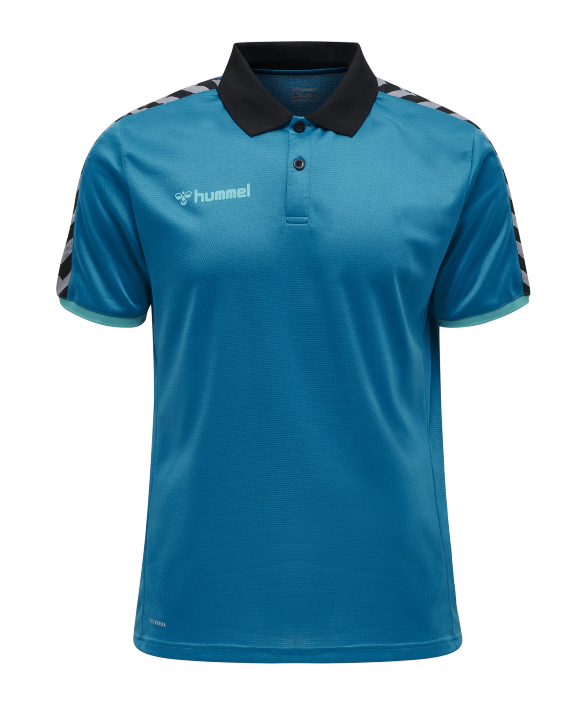 hummel Fußball - Teamsport Textil - Poloshirts Authentic Functional Poloshirt Tuerkis S