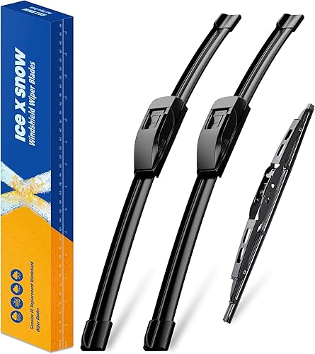 Miniatura 9 de IceXsonw - 3 limpiaparabrisas de 26 pulgadas, 22 pulgadas, 11 pulgadas, repuesto para Ford Explorer 2019, 2018, 2017, 2016, 2015, 2014, 2013, 2012,