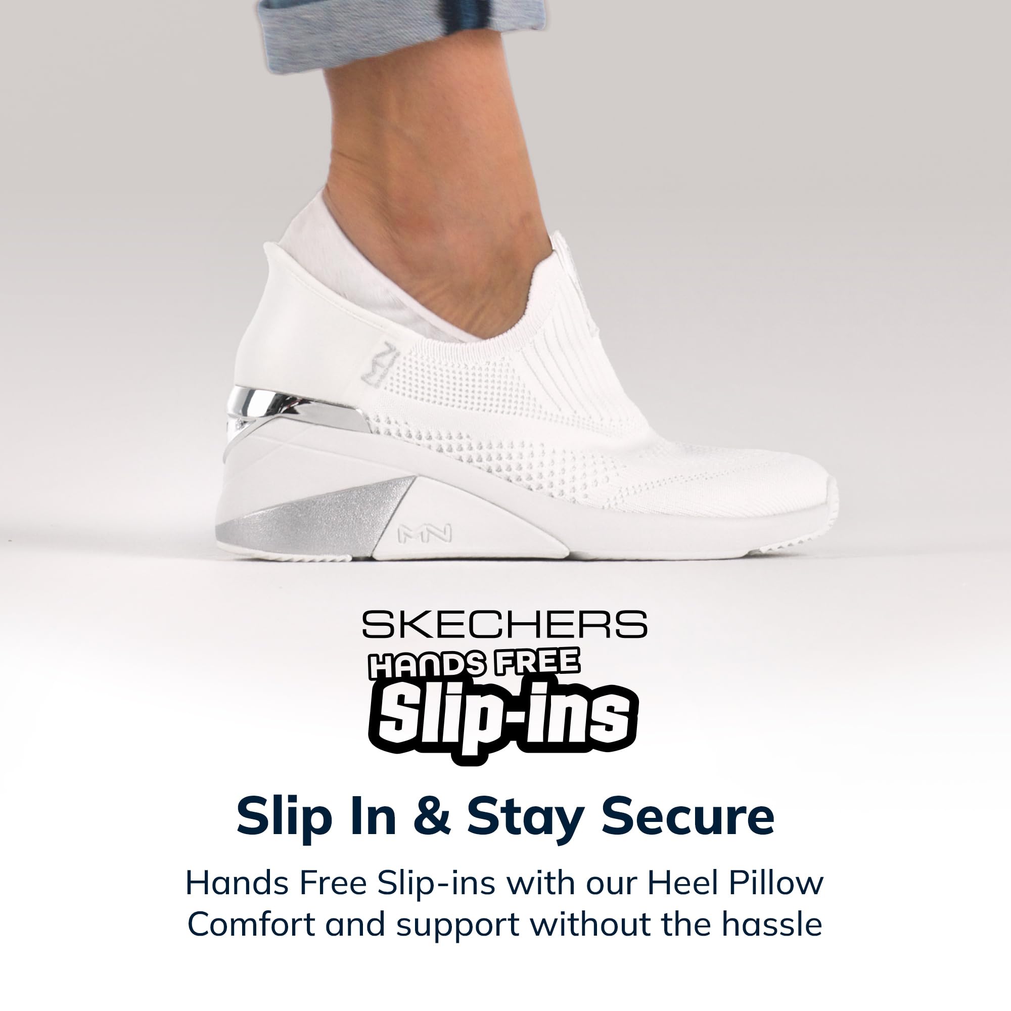 Skechers Women's A-Wedge - Crecent Hands Free Slip-insSneaker