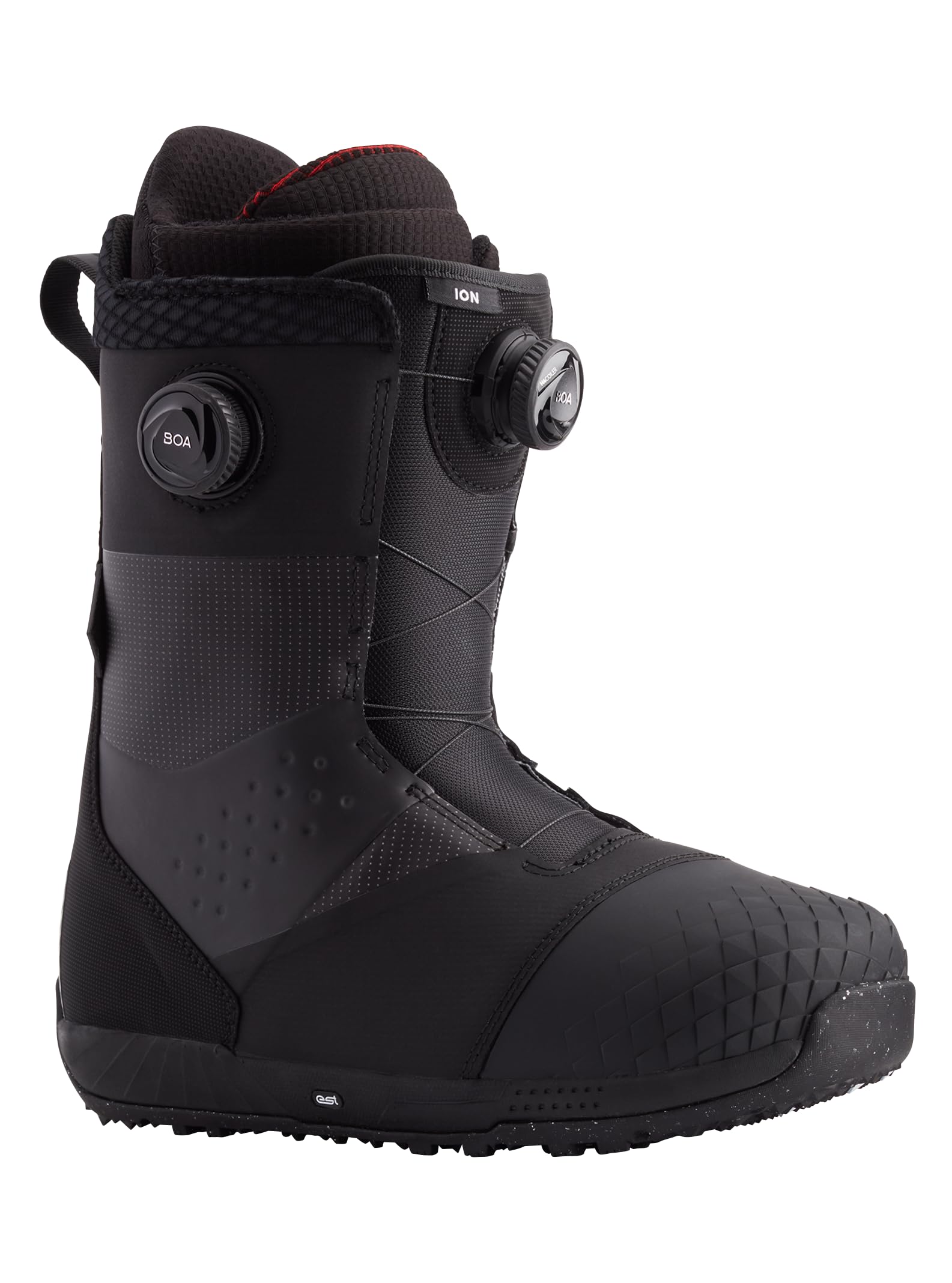 Burton Men's Ion BOA Snowboard Boots, Black, 10.5