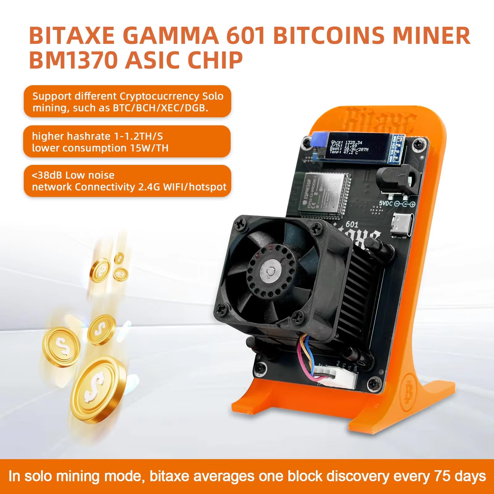 BITAXE 601 ASIC ビットコイン マイナー