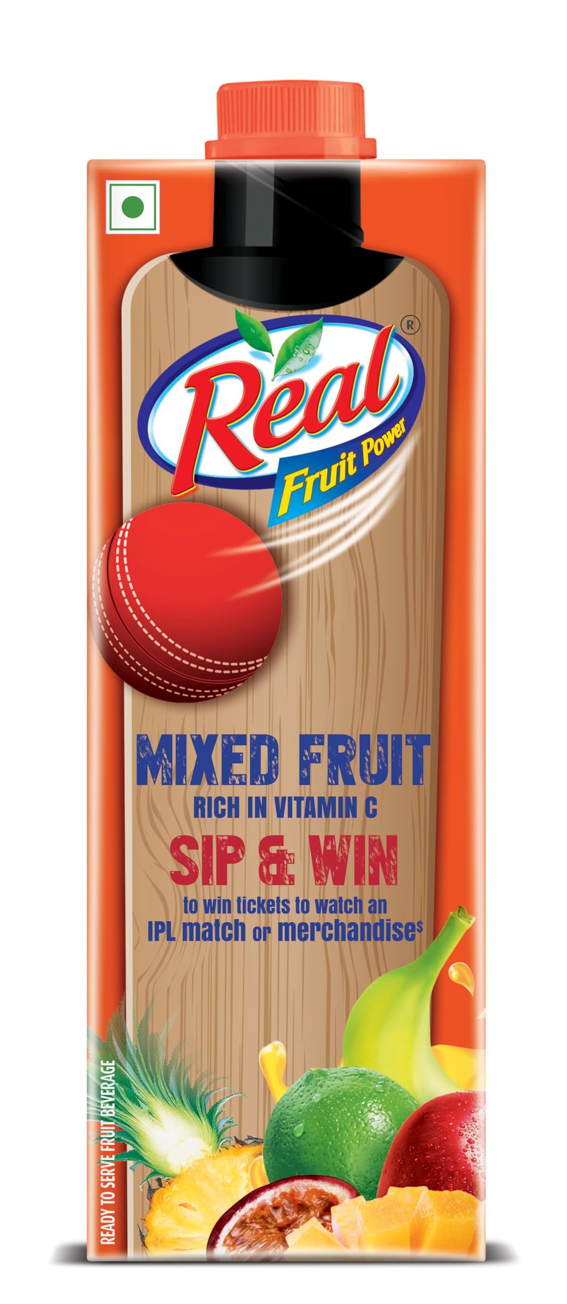 DABUR Real Fruit Power Mixed Fruit Juice 1L| No Added Preservatives