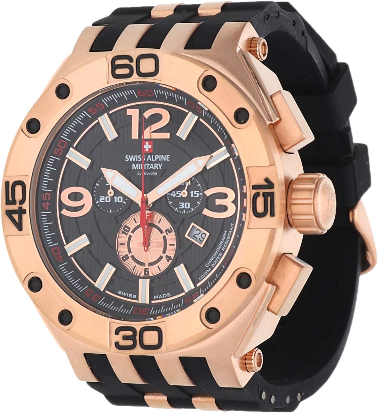Swiss Alpine Military 7032.9867 Heren horloge 50 mm