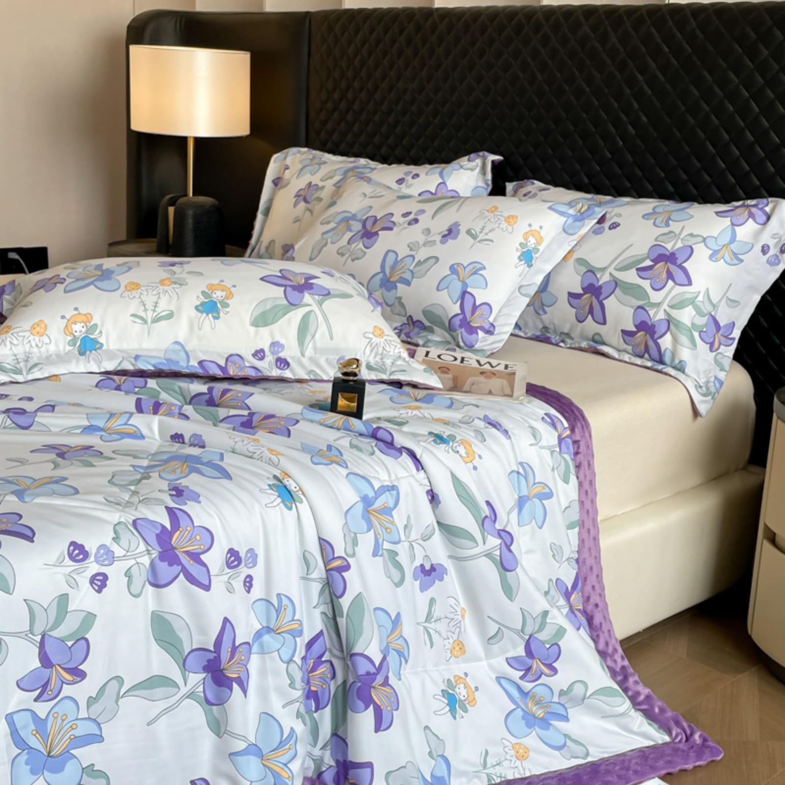 Odot Piumino Senza Sacco 2.5 Tog Single King Size (Stile floreale 5,150x200cm)
