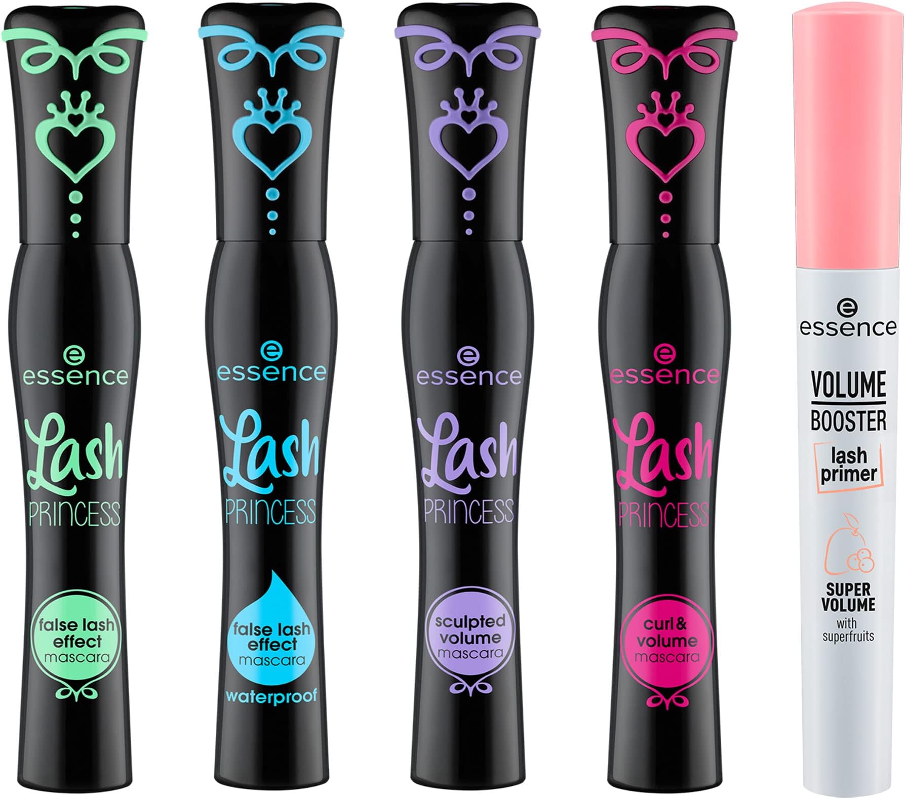 Lash Princess False Lash Effect Mascara, Lash Princess False Lash Waterproof Mascara, Lash Princess Sculpted Volume Mascara, Lash Princess Curl & Volume Mascara, & Volume Booster Lash Primer Mascara
