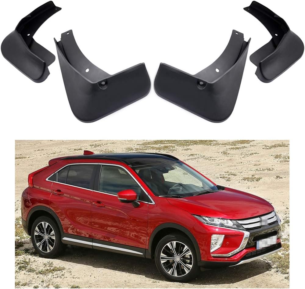 MOERTIFEI Car Mudguard Fender Mud Flaps Splash Guards Compatible with Mitsubishi Eclipse Cross 2018 2019 2020