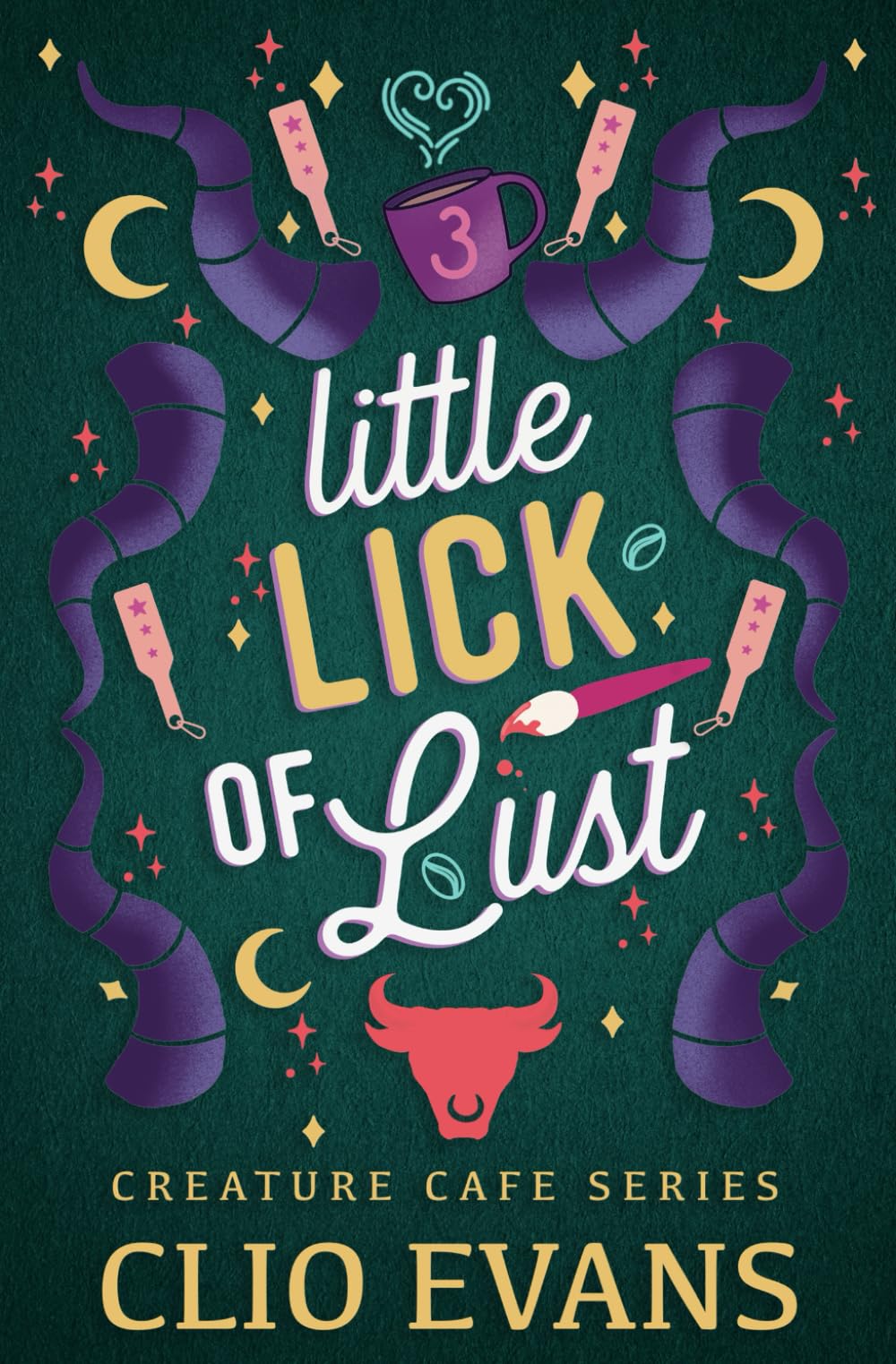 Little Lick of Lust (MF Monster Romance) (Creature Cafe Series)