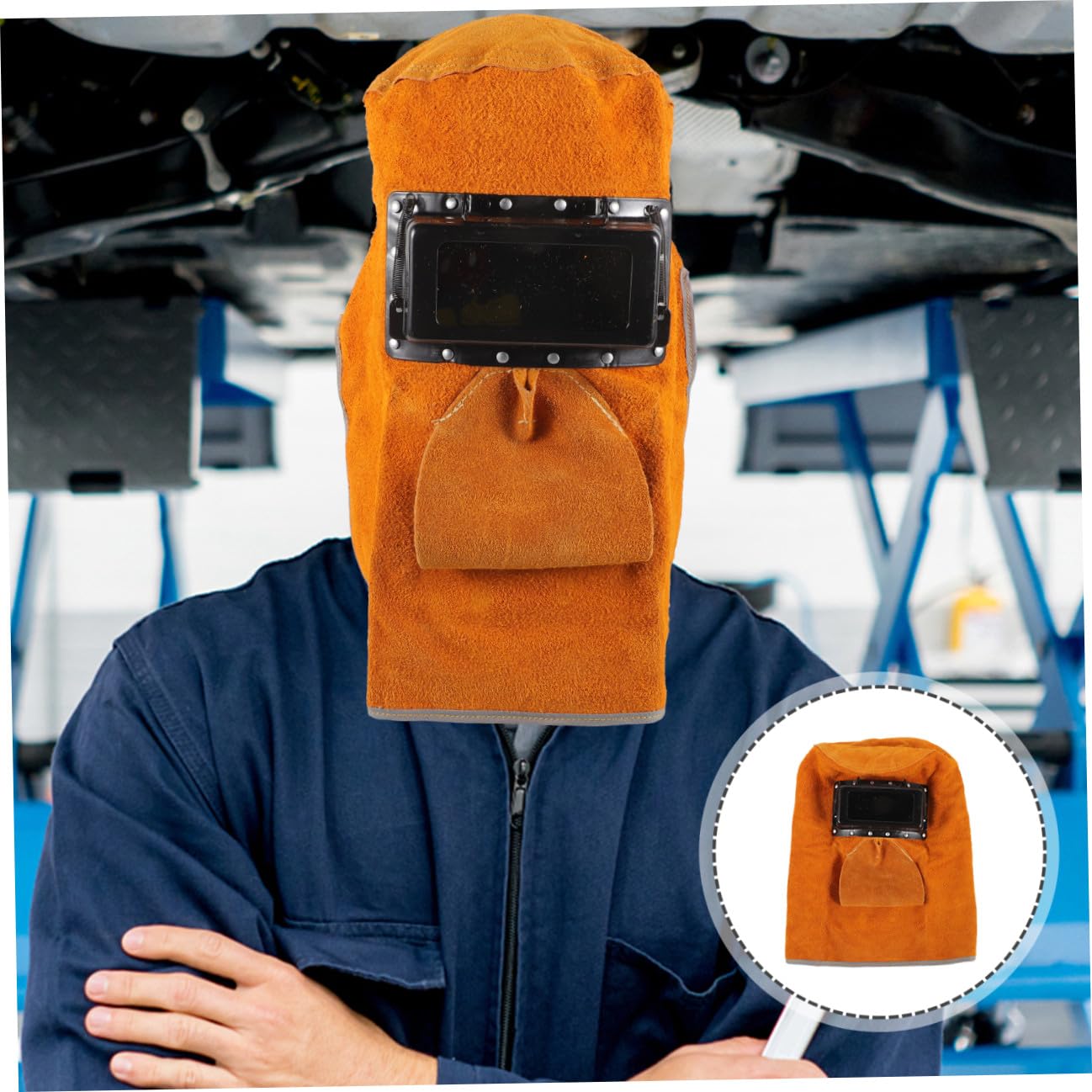 SHINEOFI 2 Piezas De Soldadura Soldador Campana De Soldadura Cascos De Soldadura Sí Atenuación Trabajar Llave Oscurecimiento Automático Ligero Seguridad Ante Vacuno