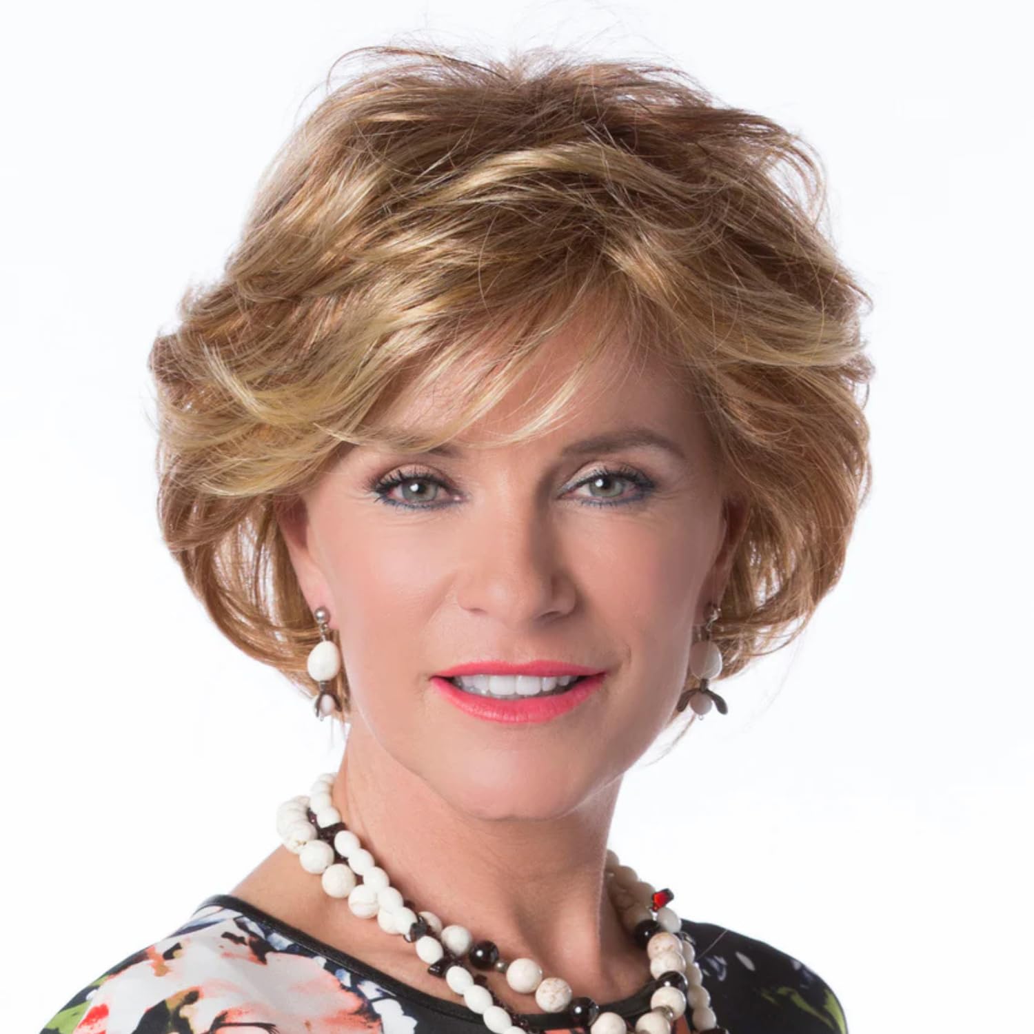 Toni Brattin Stunning Wig - Salon-Inspired Styling with Sweeping Sides & Sculpted Layering - Heat-Friendly Fiber Looks & Feels Like Natural Hair - Adjustable &