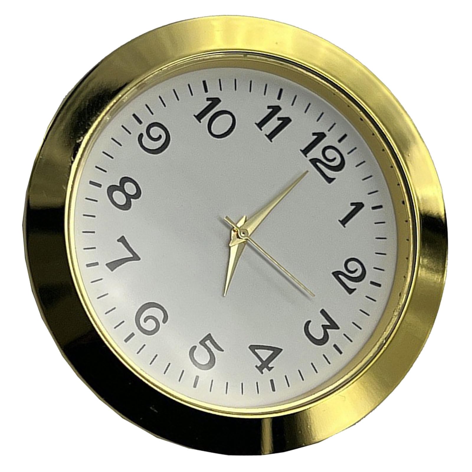 Tsophreniq 2-1 / 8Inch Clock Insert Craft Watch Head with Arabic Numeral for Enhances Luxuriously Appeal for Collector Enthusiasts Arabic Numerals Watch