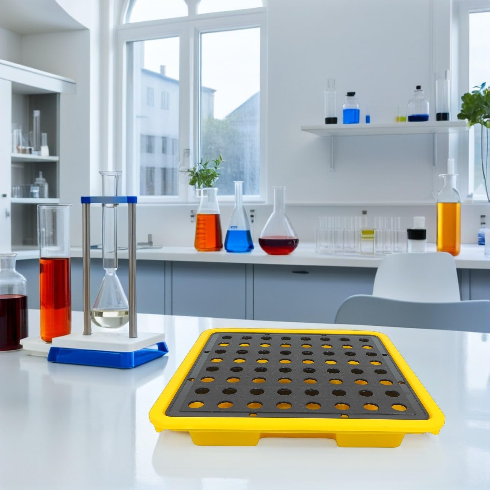 Vassoio di Contenimento Perdite per Laboratorio 13,2x2,2 Pollici