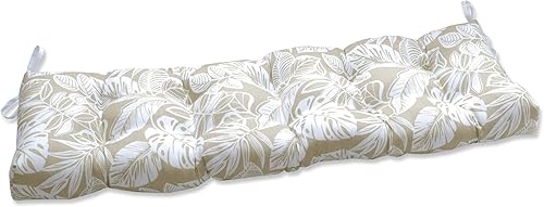 Vista 47 de Pillow Perfect Cojín para banco/columpio para exteriores/interiores Tortola Midnight Blue Tortola Azul Medianoche