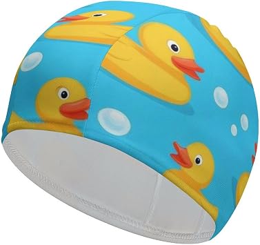 Swim Hat Keep Hair Dry Waterproof Swimming Cap for Women Men Bathing Caps