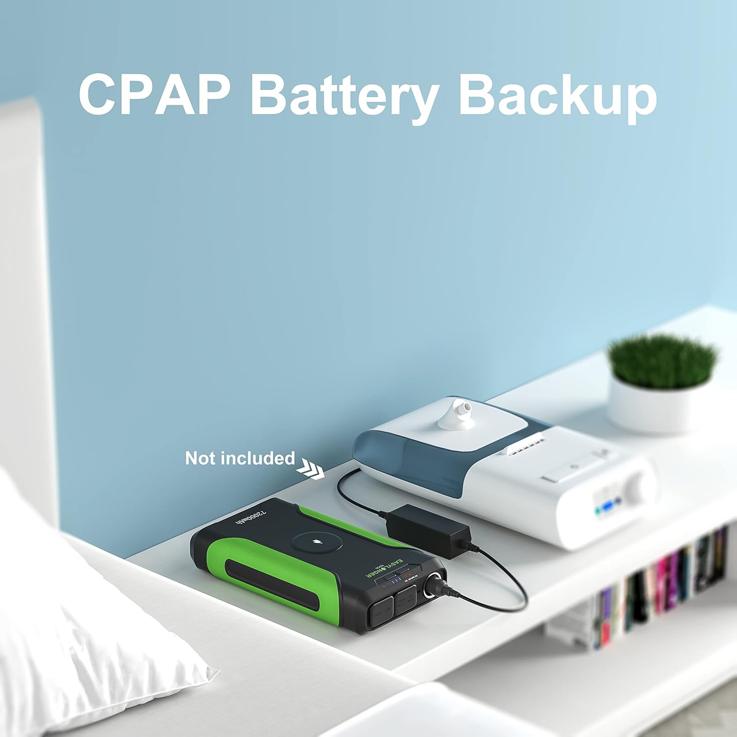 Buy EASYLONGER CPAP Battery Backup, 266Wh 72000mAh Power Bank for