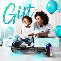 Vista 5 de SISIGAD Scooter, 6.5" Flash Wheels & Corlorful LED Lights, All for Girls Boys Kids Ages 6+