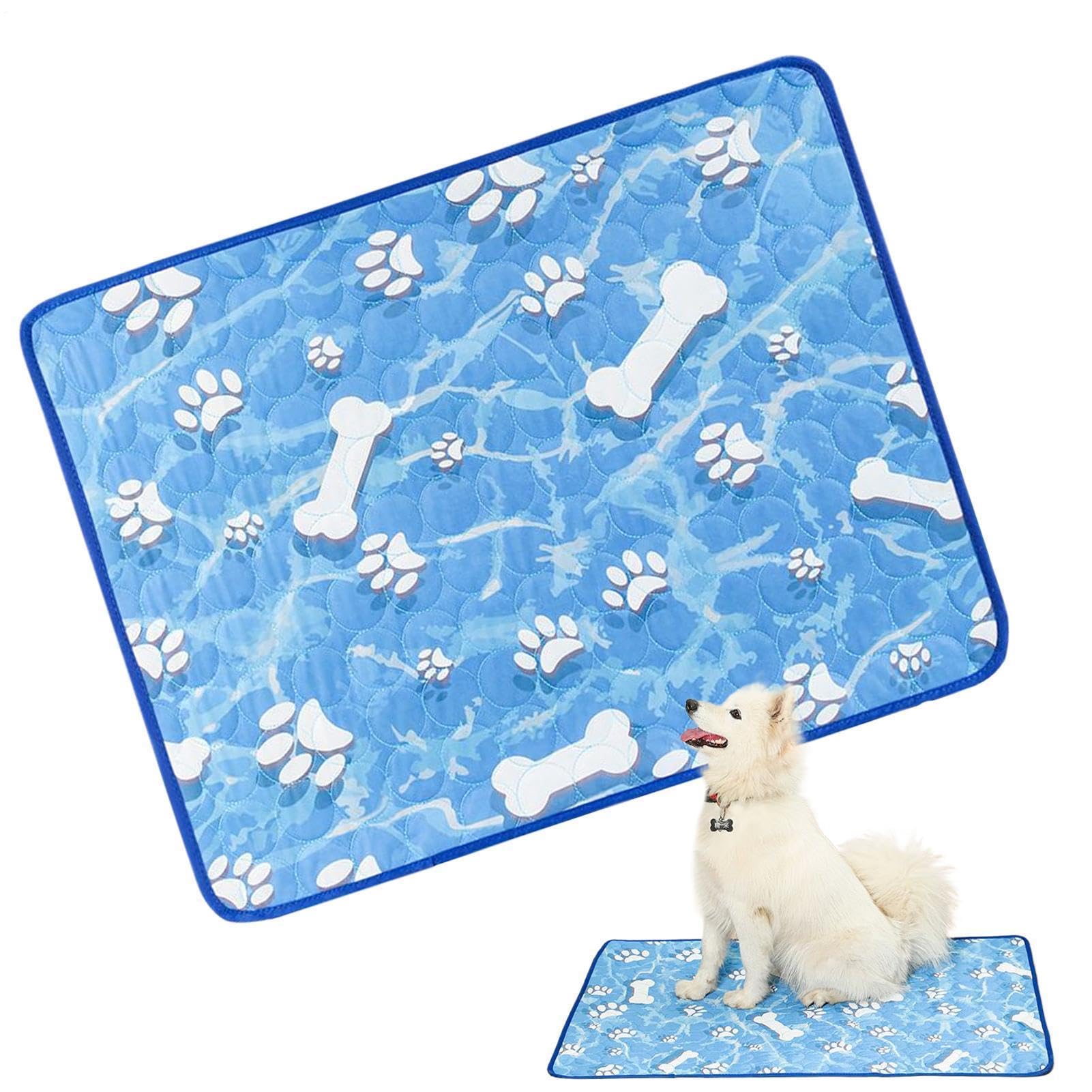 Cuccia Rinfrescante per Cani Tappetino Auto Rinfrescante