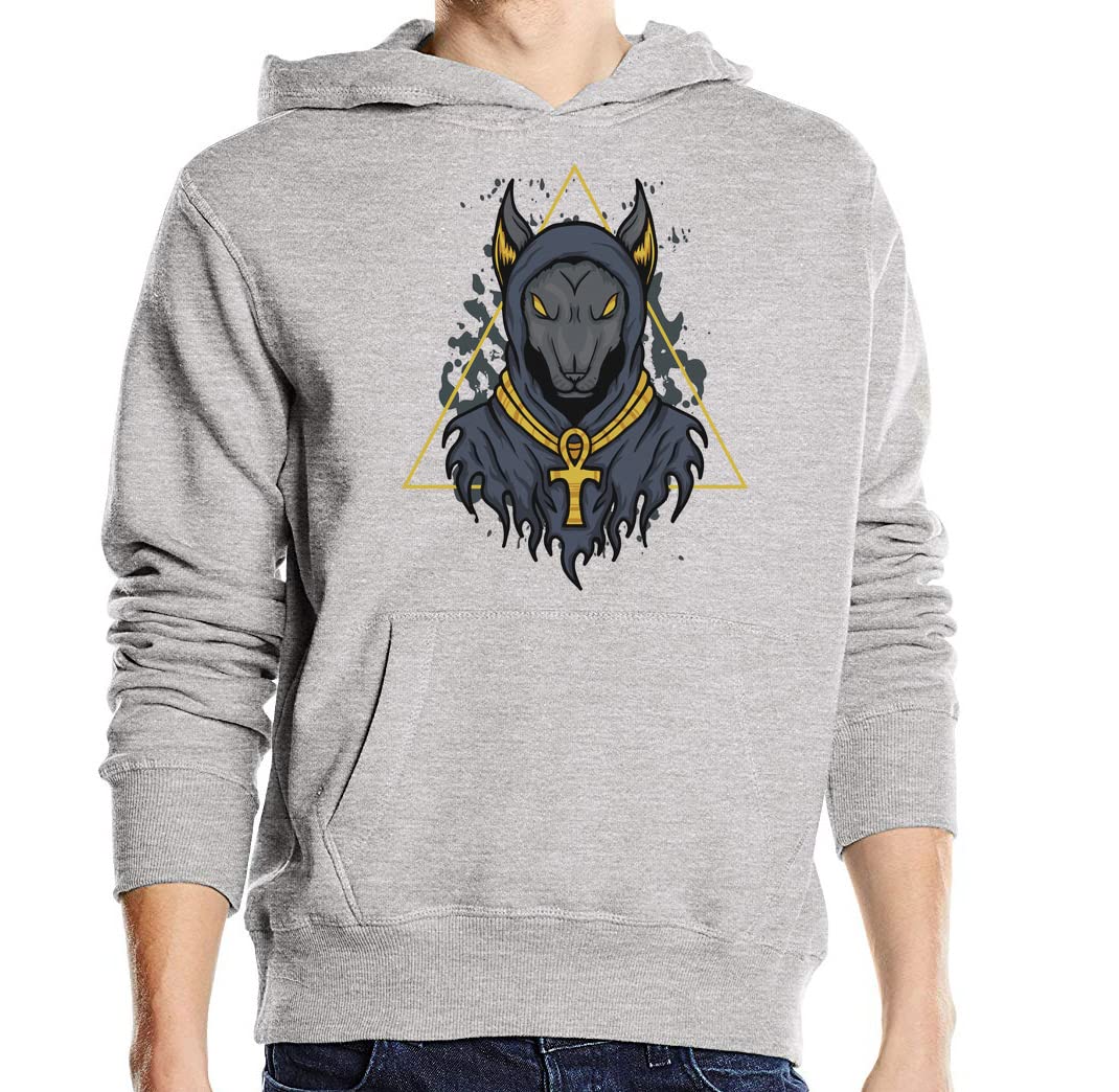 Sweat Anubis gris en coton idéal pour vos sorties urbaines décontractées