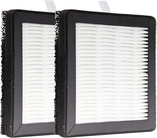 KOTTO - Estilo HEPA, paquete de 2 filtros HEPA de repuesto para amortiguador de humo de soldadura