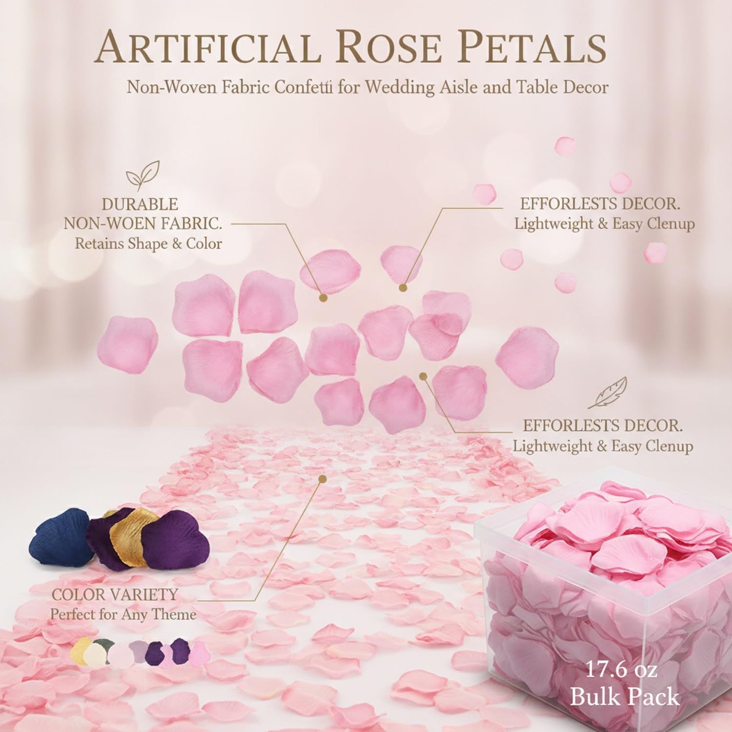 Petali di Rosa Artificiali