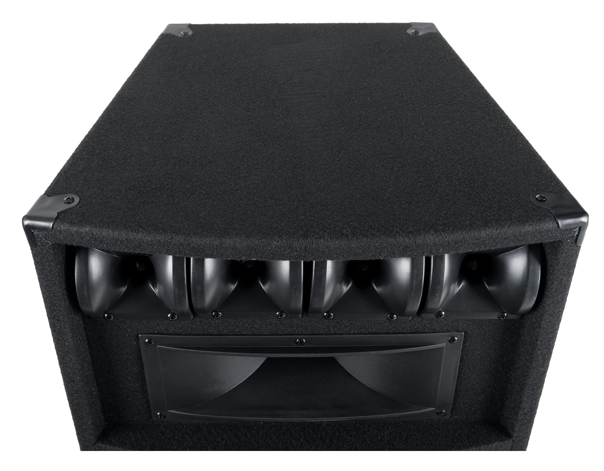 McGrey PowerDJ-212 Cassa Passiva, Cassa DJ/Party passiva, 1x tweeter | 2x woofer da 12" con tubi bass-reflex, 2x driver piezo da 3, Potenza: 800 Watt Peak, Risposta in frequenza: 45-18.000 Hz