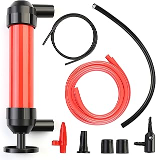 Tryfun Multi-Purpose Oil Fluid Extractor, Fluid Syringe Pump Manual Suction Vacuum for Cars, Boats, Farm Equipment, Indust...