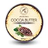 Cocoa Butter 400 g - Cocoa Butter Unrefined - Native Pure & Natural - Cocoa Butter for Lip Care - for Beauty - Care for Face - Body - Hair