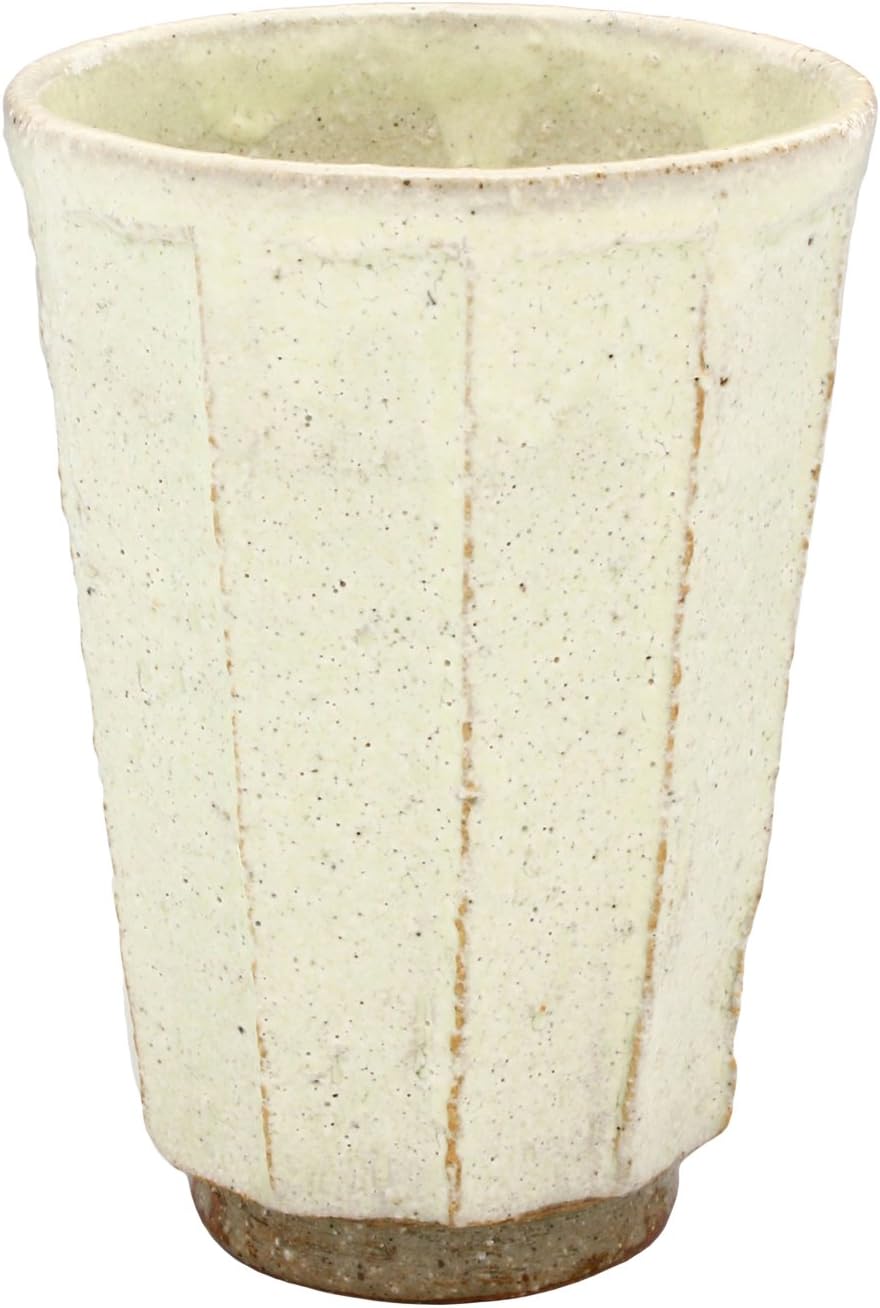 Mino Ware 069-0007 Shinji Akane Nigiri Free Cup Cup Capacity Approx. 8.5 fl oz (240 ml) (Comes with Gift Box), Sooribe, Made in Japan