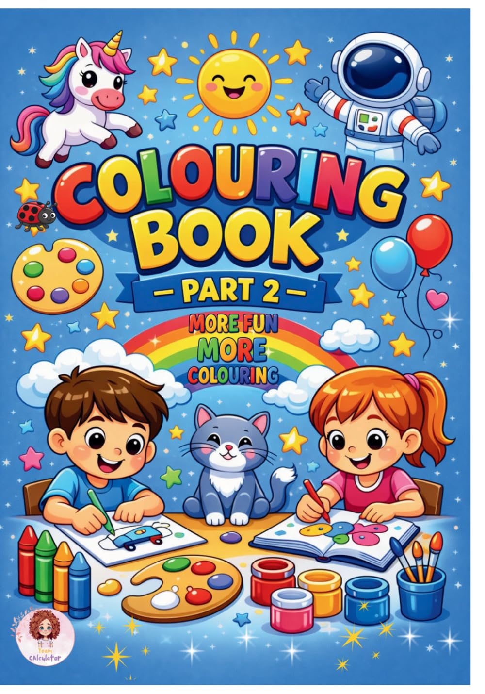 COLOURING BOOK: MORE FUN MORE COLOURING