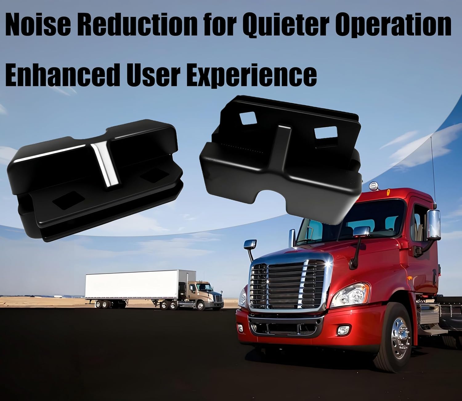 A17-13666-000 Hood Latch Isolator Replacement For Freightliner Columbia 2001 2002 2003 2004 2005 2006 2007 2008 Hood Support Bushing HLK2005 A171366600