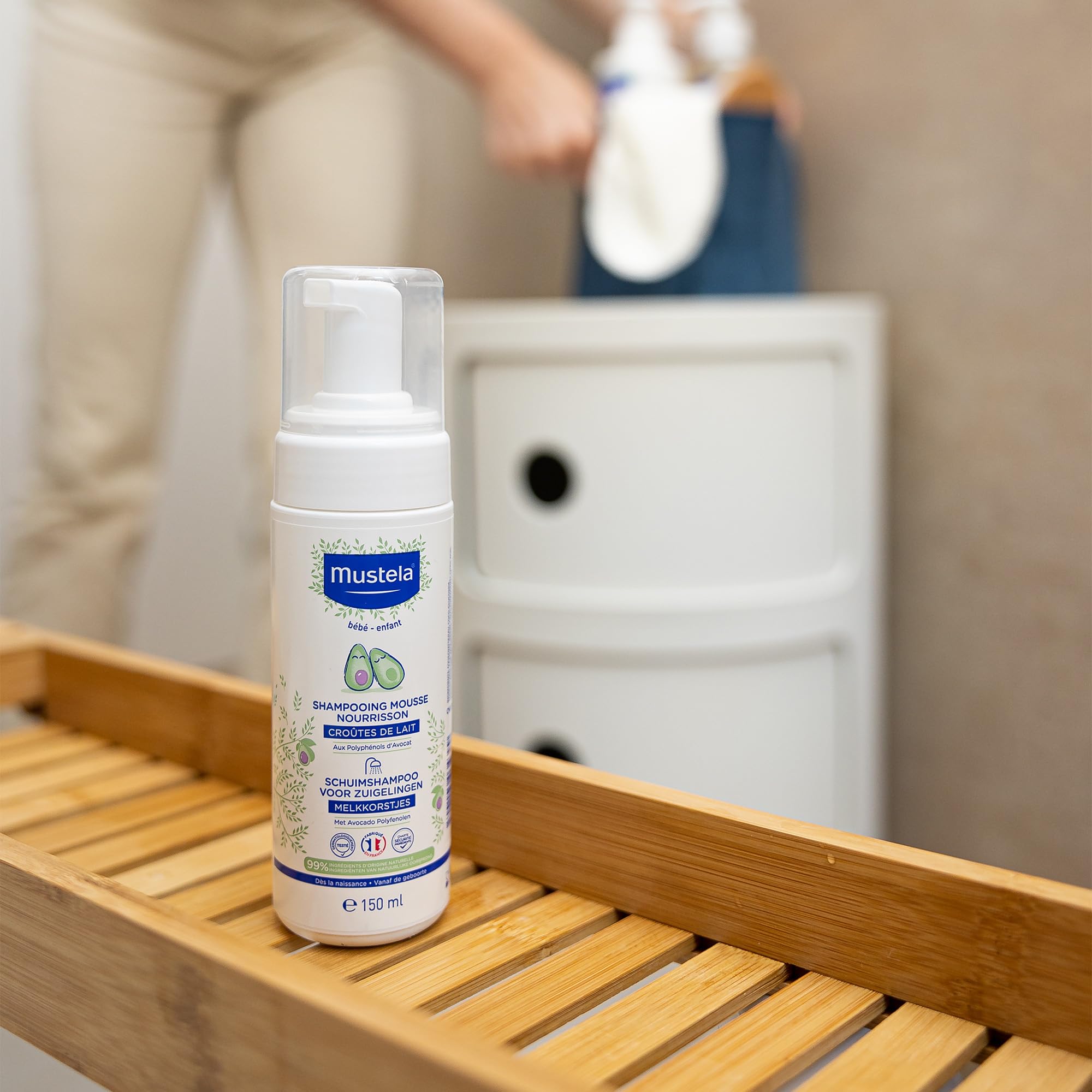 Mustela - Mustela Shampoo Mousse per Pelle Normale dei Bambini 150ml - 978545349