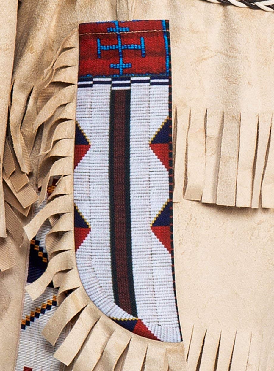 Maskworld Winnetou Kinderkostüm - Indianer Western - Kindergröße: 110-116 - Lizenz-Kostüme aus den Karl-May-Filmen für Karneval und Motto-Party