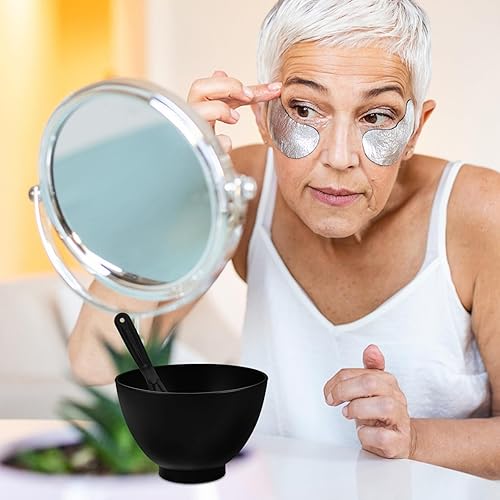 Miniatura 3 de Beavorty Juego de tazones para mezclar mascarillas faciales de 8.5 fl oz, cuenco, espátula, bricolaje, kit de herramientas de mezcla de silicona,