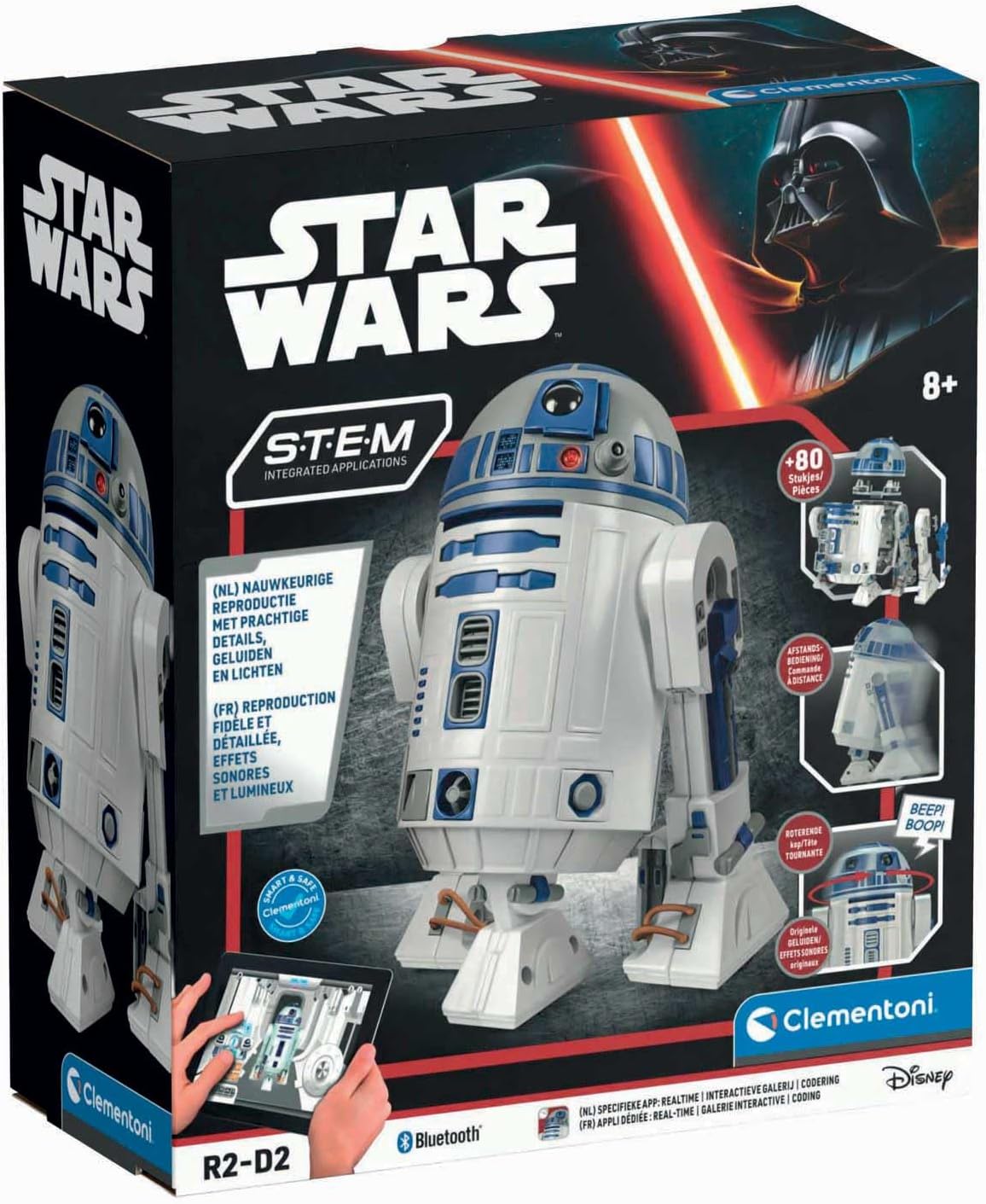 Clementoni Star Wars Robot Kit R2-D2 Programmable Toy