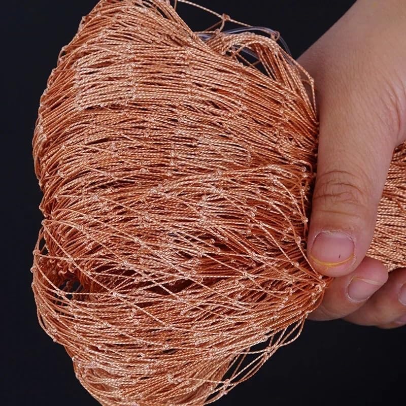 Lancer Un Filet Filet de pêche à Lancer à la Main en Nylon tressé avec Gros Anneau Bleu en Plastique Cast Net(300)
