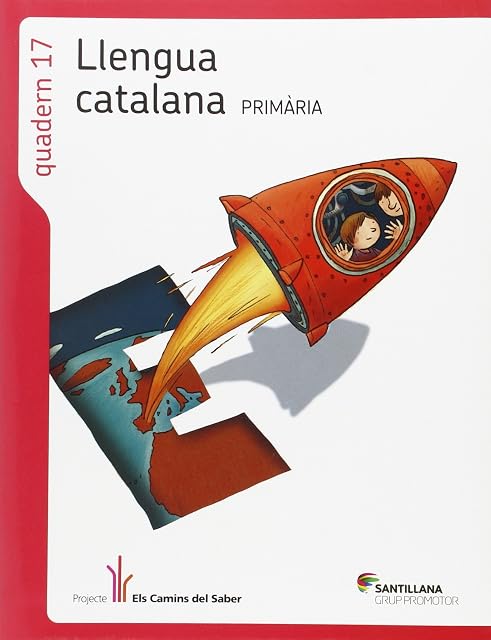 Portada de Quadern 17 Llengua 6 Primaria 2 Trim els Camins del Saber 2014