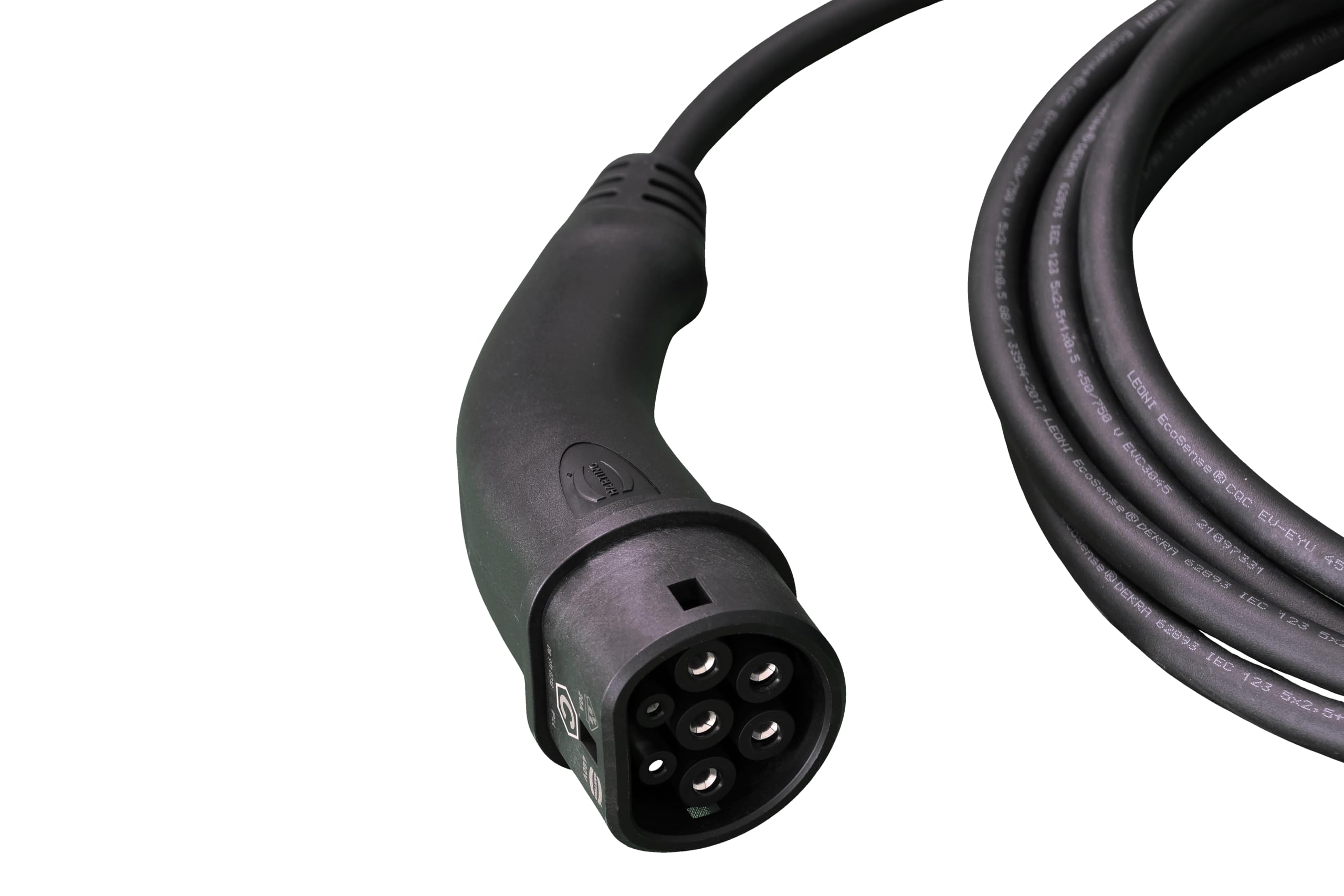 Kabel do ładowania Mode 3 – typ 2 – kabel połączeniowy pomiędzy pojazdami elektrycznymi lub hybrydowymi a stacją ładującą E ze złączem typu 2