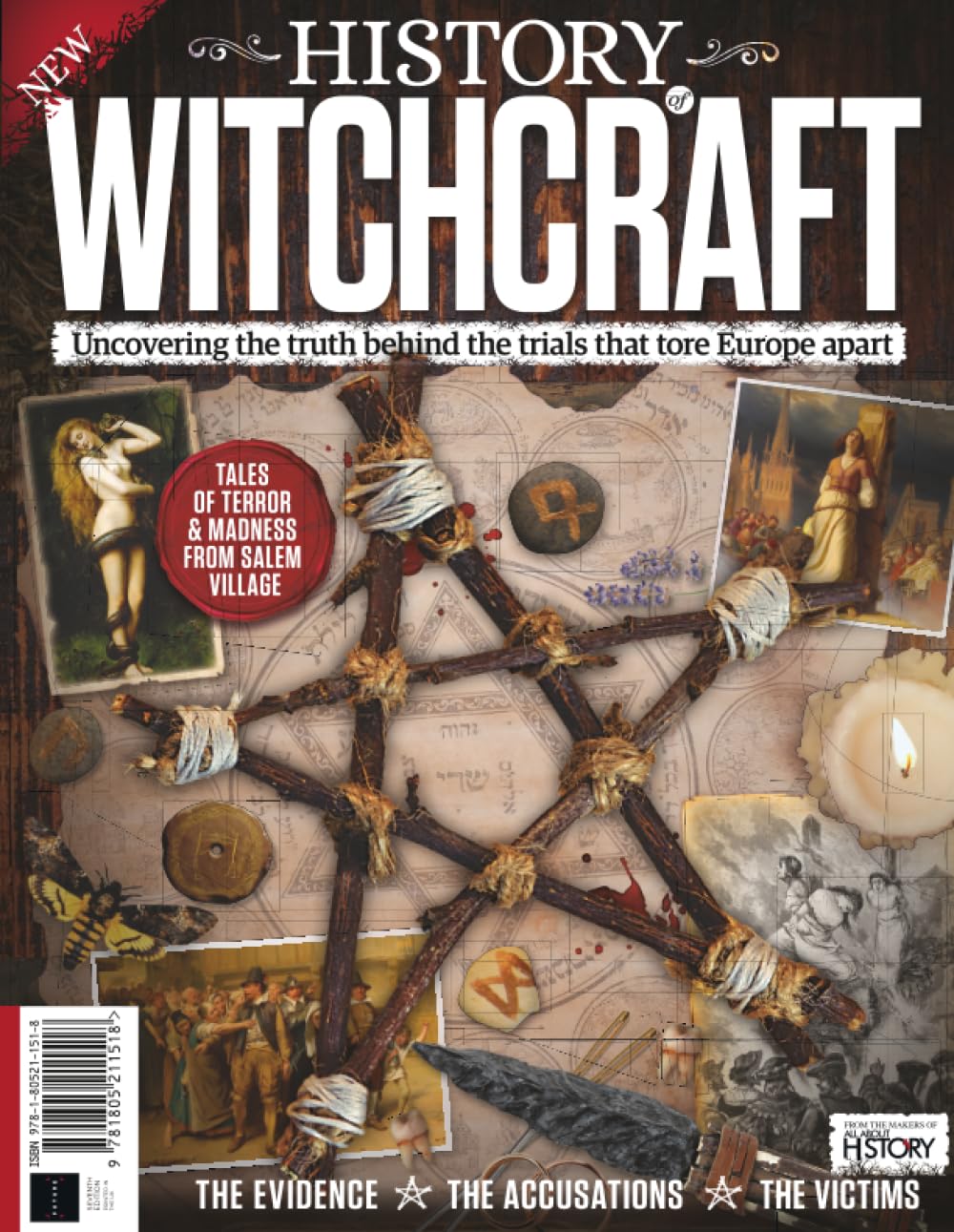 All About History Book of Witchcraft: Uncovering the Truth Behind the Trials that Tore Europe Apart