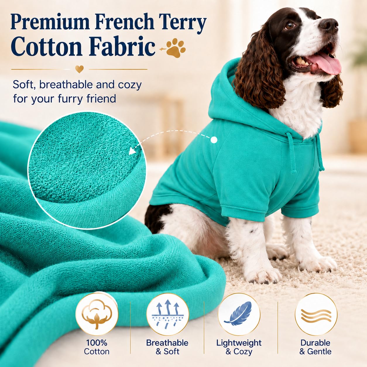 Lovelonglong Abbigliamento per animali domestici Bassotto Vestiti Del Cane Cappotto Felpe con Cappuccio Inverno Autunno Felpa per Bassotto Cani 10 Colori 100% Cotone 2018 Nuovo (D-L, Verde)
