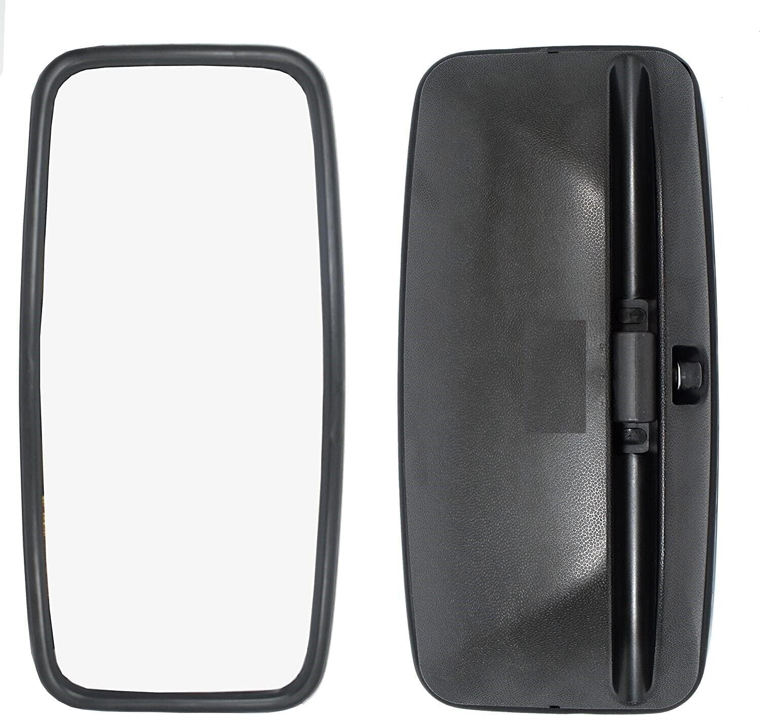 DFJOSF 2x Side Wing Main Mirror Universal For Truck Lorry Van Caravan Bus Camper 16''/8'' Side Door Wing Mirror
