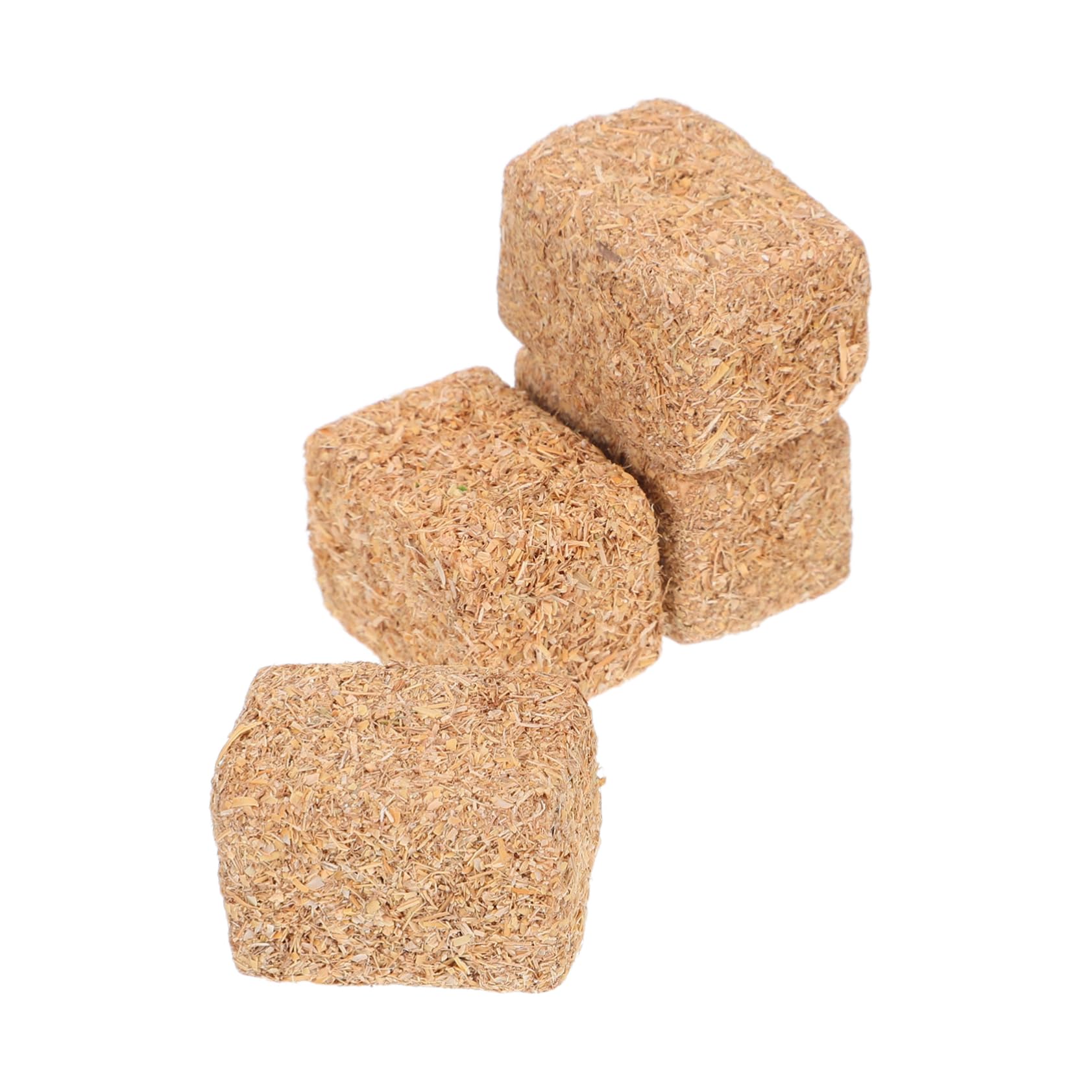 4Pcs Mini Bale Faux Autumn Craft Stackable Haystack Autumn Style Scene Hayrick Ornament Scene Haystack Decor for Miniature Doll House Accessories Outdoor Decor