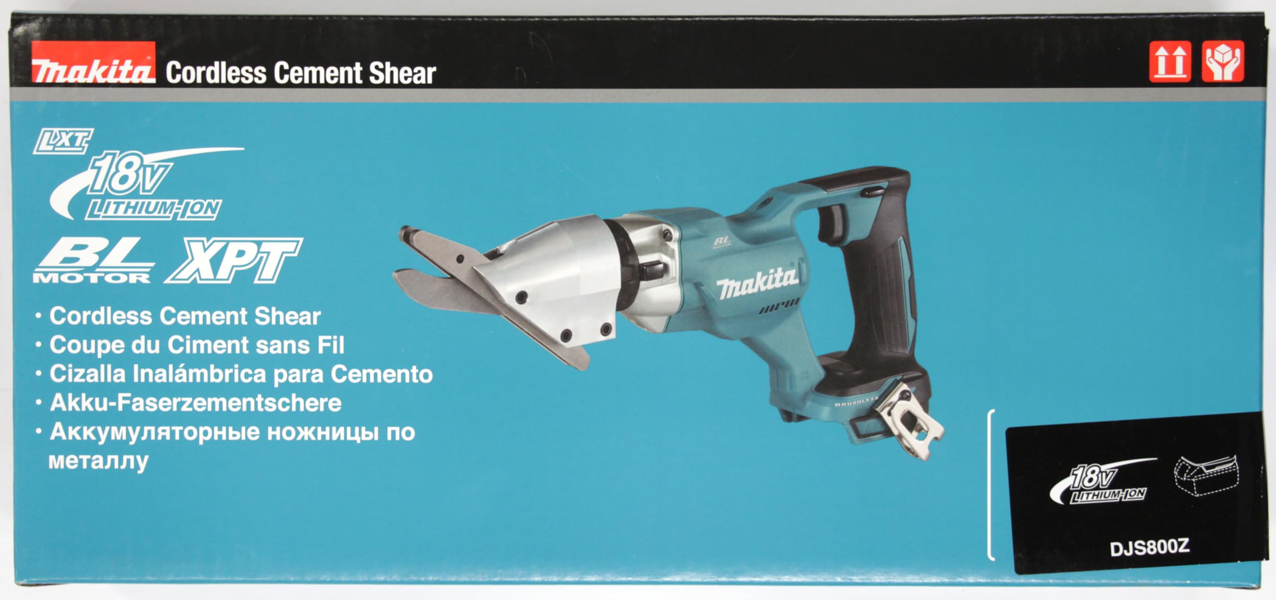 Makita DJS800Z Akku-Faserzementschere 18V (ohne Akku, ohne Ladegerät)